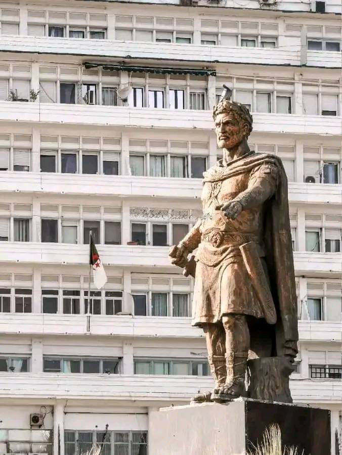 statue of King Massinissa in Constantine, Algeria - Founder of the Numidian Kingdom